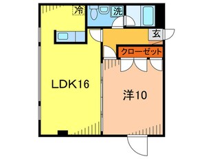 ＡＺマンションの物件間取画像